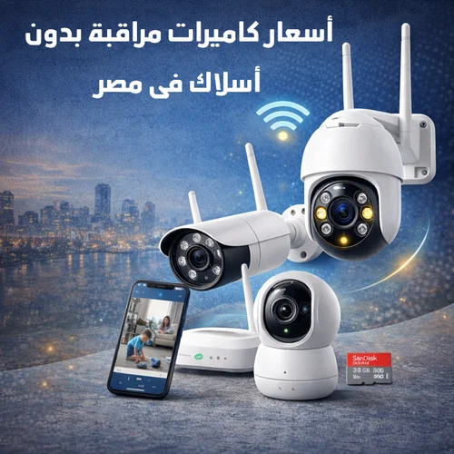 أسعار كاميرات مراقبة بدون اسلاك