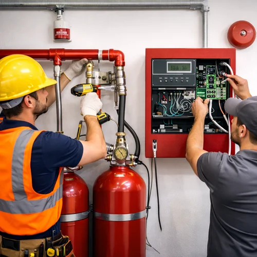 انظمة اطفاء الحريق للمصانع والشركات