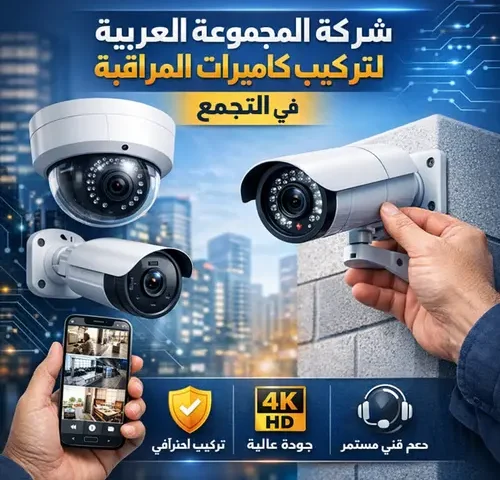 شركة تركيب كاميرات مراقبة فى التجمع