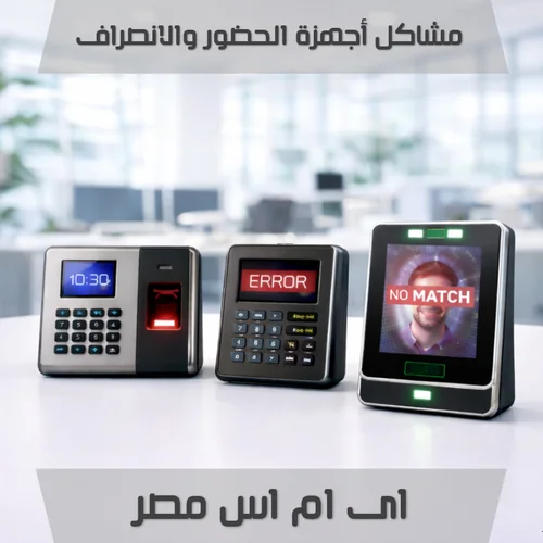 مشاكل أجهزة الحضور والانصراف